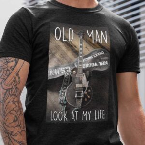 Old Man Look At My Life T-Shirt - Black