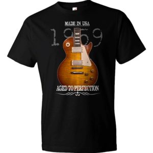 Aged To Perfection 1959 Les Paul Burst T-Shirt