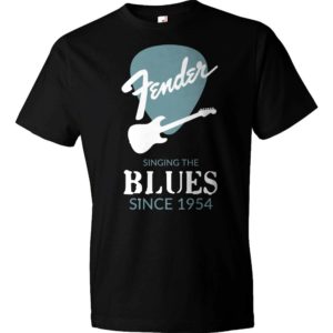 Singing The Blues Since 1954 Fender Strat T-Shirt