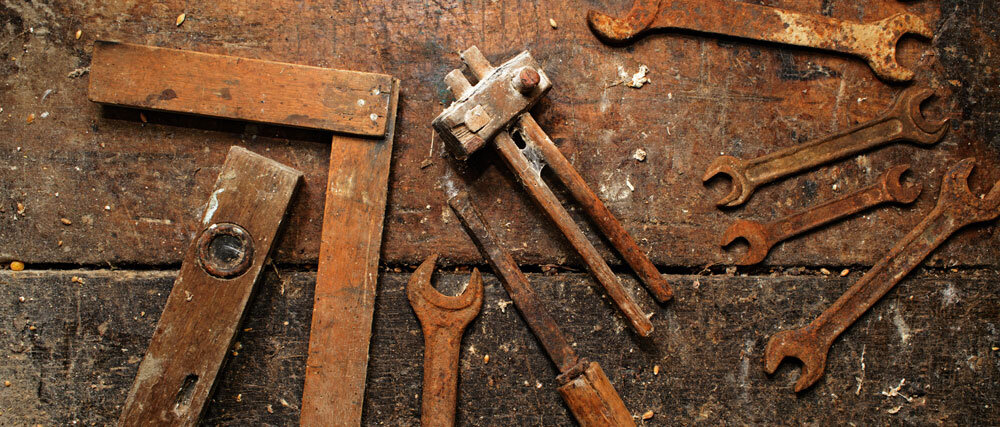 Guitar Nut Repair - old tools