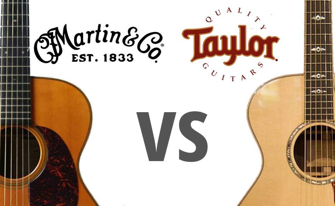 Martin VS Taylor Guitars