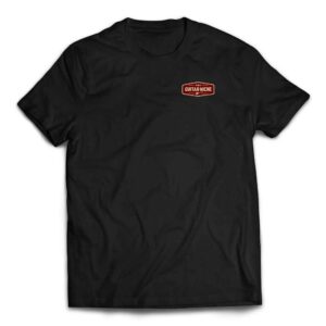 GuitarNiche Tee – Badge Logo - Black