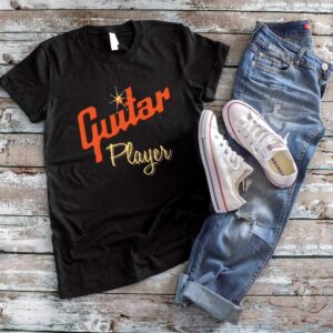 Cool Gibson Style Guitar Player T-shirt