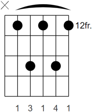 A7 (5 String Barre)