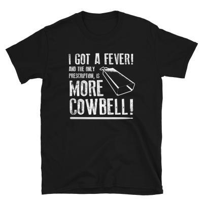More Cowbell T-shirt-black