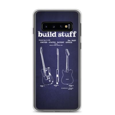 Build Stuff Fender Guitar Patent Samsung Phone Case