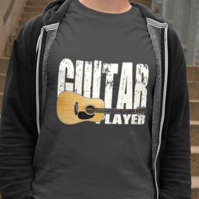 Acoustic Guitar Player Unisex T-shirt