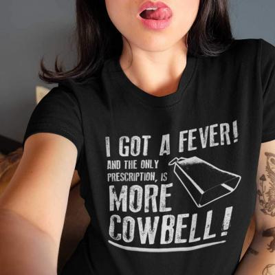 More Cowbell T-shirt - black