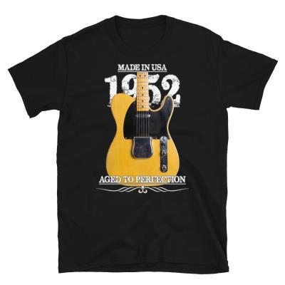 Classic 52 Telecaster Aged To Perfection T-shirt-black