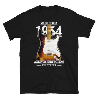 Classic 54 Stratocaster Aged To Perfection T-shirt-black