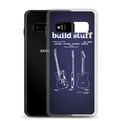 Build Stuff Fender Guitar Patent Samsung Phone Case
