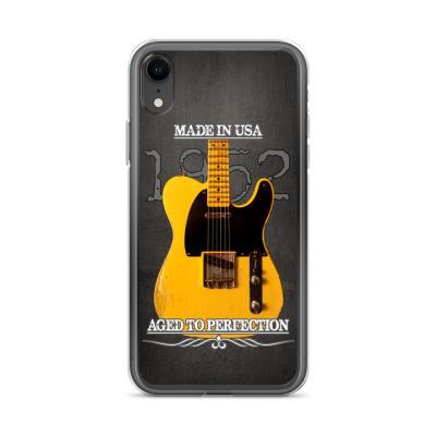Vintage Aged 1952 Fender Telecaster Guitar iPhone Case