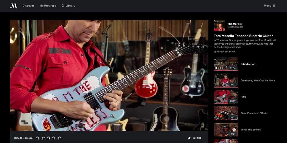 Tom Morello Guitar MasterClass