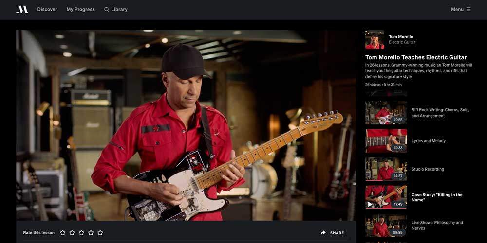 Tom Morello Guitar MasterClass