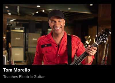 Tom Morello - MasterClass Guitar Course-panel