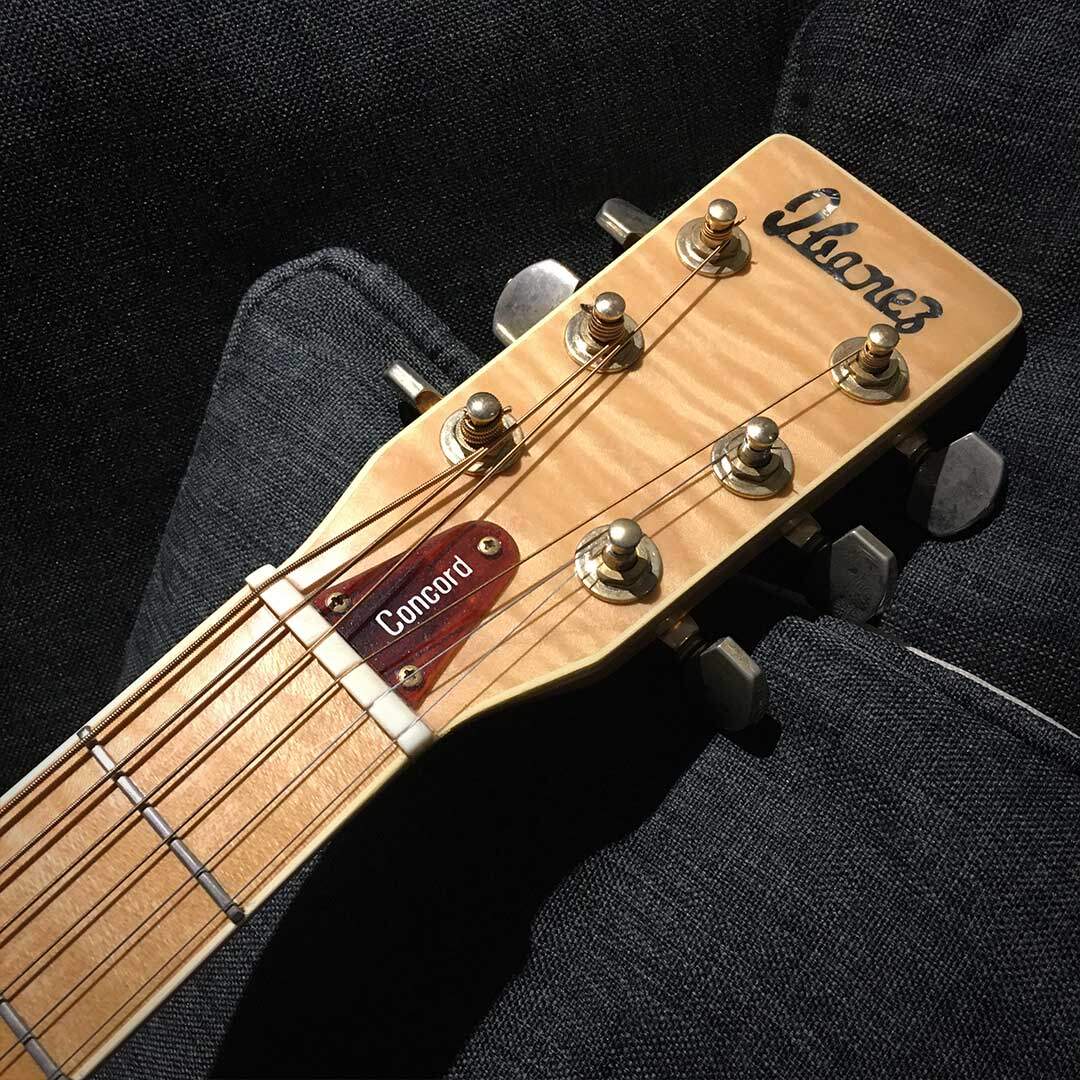 Vintage Ibanez Acoustic Headstock