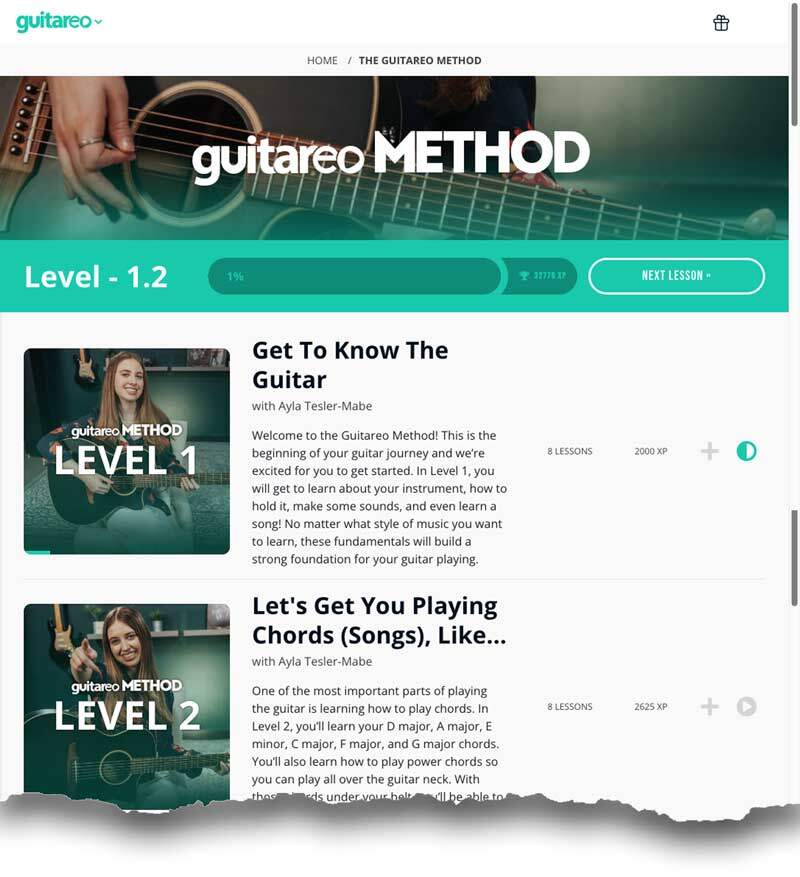 Guitareo Method Course